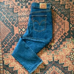 Levi's Blue Straight Jeans Classic Indigo